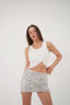 Glitter Skirt - Silver