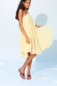 Fluff Yellow Dress